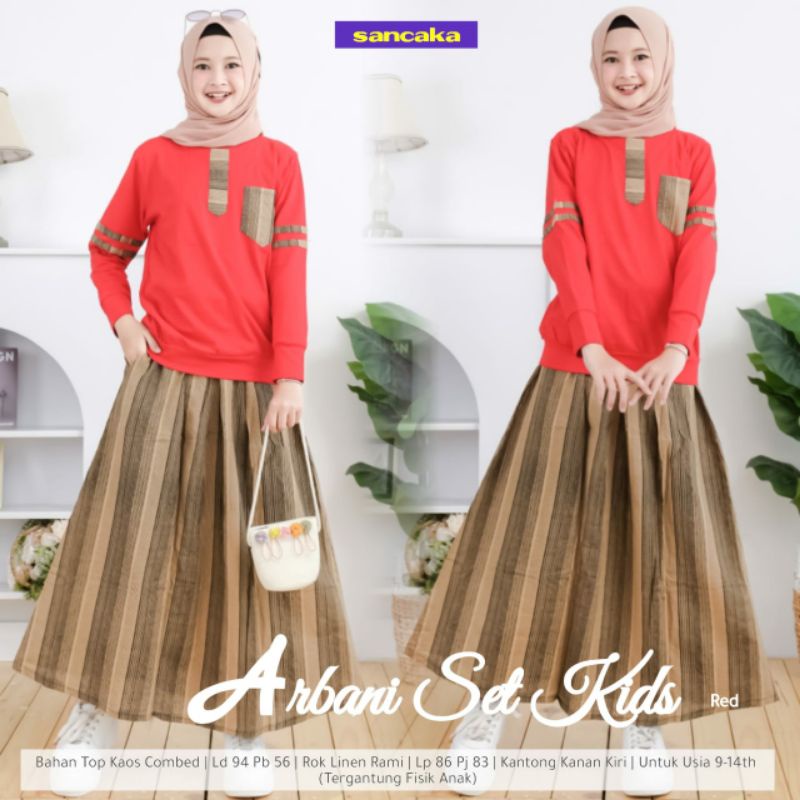 Arbani set kids by sancaka