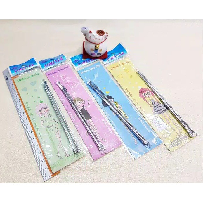 Pinset Alat Pemencet Jerawat Komedo Acne ISI 2PCS