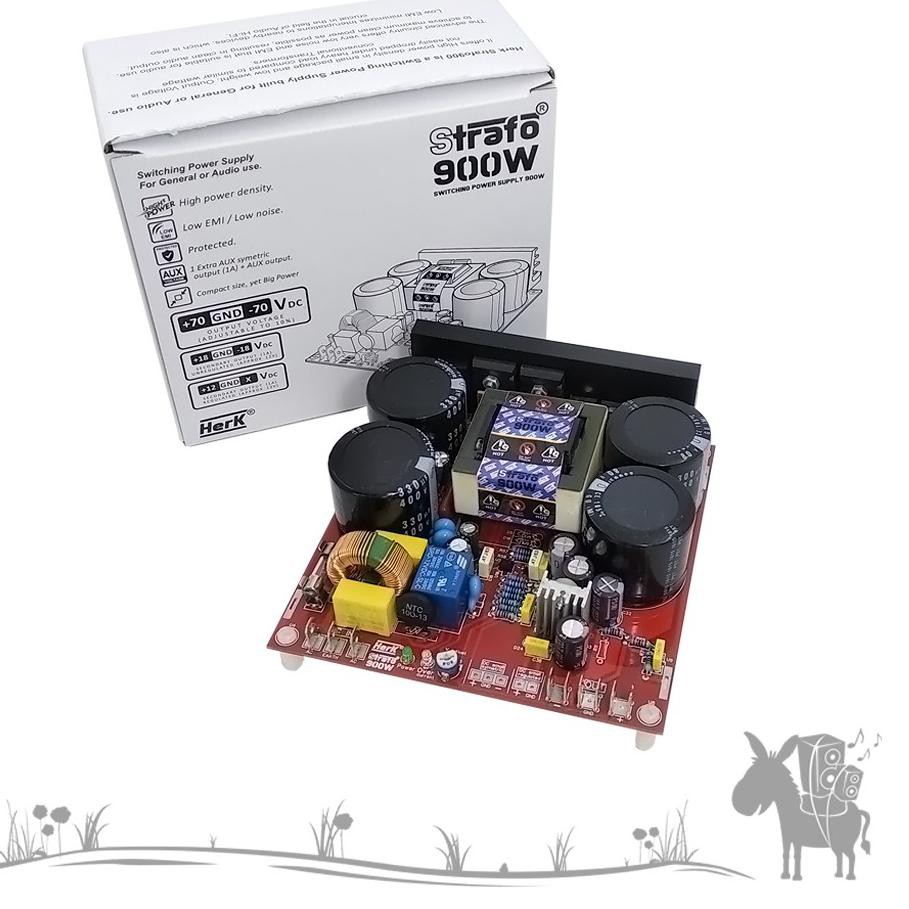 ～ KIT POWER SUPPLY SMPS SWITCHING HERK STRAFO 900W CT 70V  kemasan baru ★★.