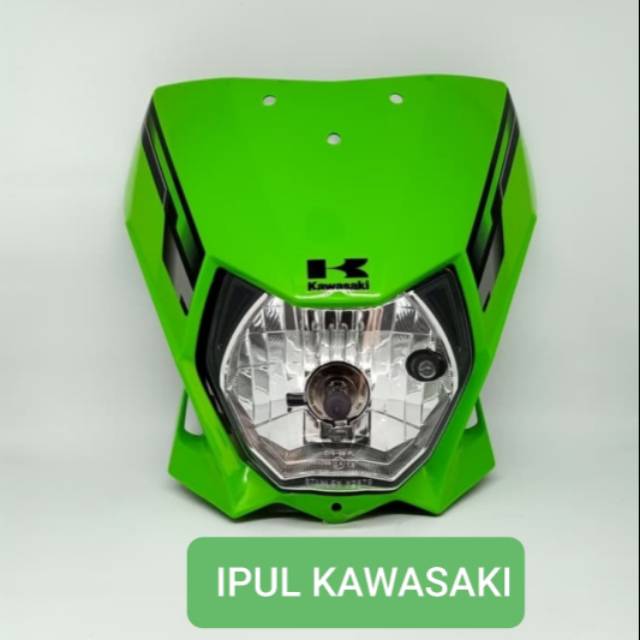 Batok lampu dan reflektor klx bf cover lampu klx bf ori