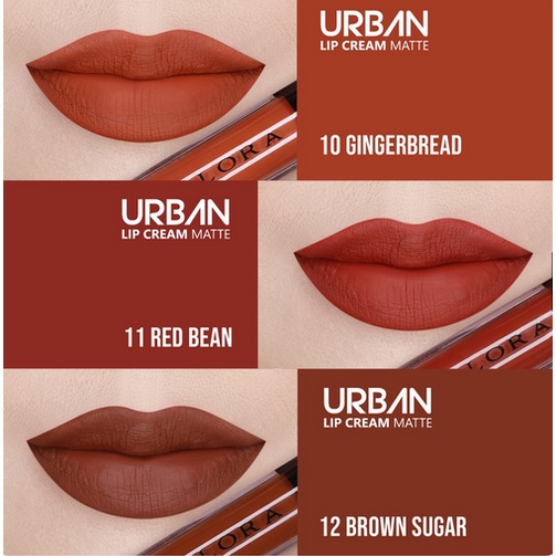 ✨SHASYA✨  IMPLORA ✔️BPOM URBAN LIP CREAM MATTE ORIGINAL BEST SELLER 1-20 NEW COLOUR