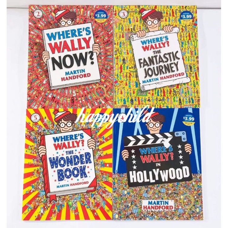 original guaranteed Where is wally? buku impor buku anak happychild