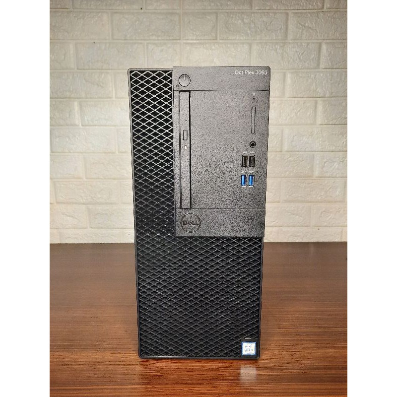 Pc Dell 3060 MT Core I3 8100 Ram 4 Gb Hdd 500 Gb New Full Dus