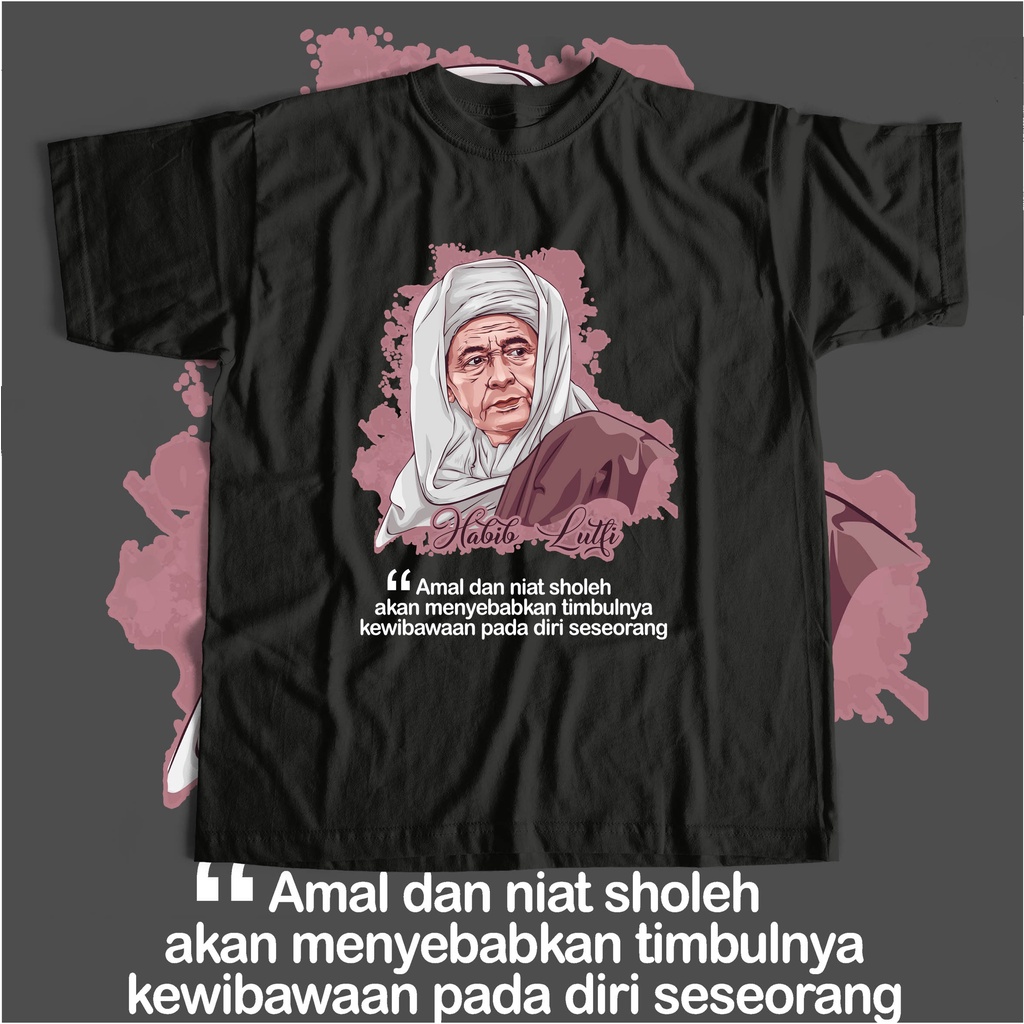 Kaos Santri Habib Lutfi Kaos Santri Salafy Kaos Santri Murah Kaos Santri Distro