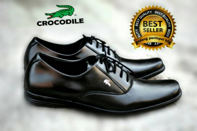 Pantople Crocodile Pria Semi Kulit