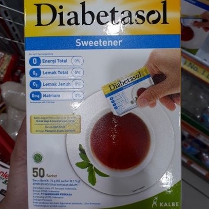 

Diabetasol Sweetener 50 sachet