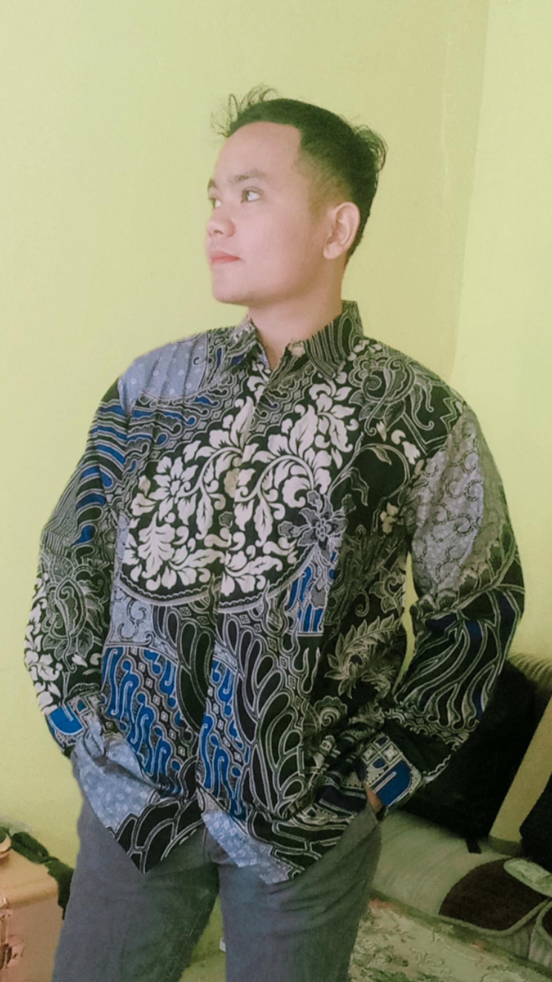 Maura Couple - Sania Ruffle Batik Couple Ori Ndoro Jowi Dnt Garansi Termurah Shopee - Couple Desty