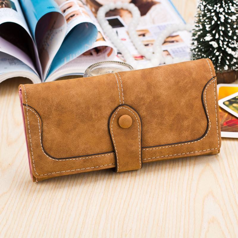 MODEL DOMPET WANITA PANJANG C097-6 KULIT IMPORT KOREA MURAH KEKINIAN WALLET PREMIUM BRAND JAKARTA