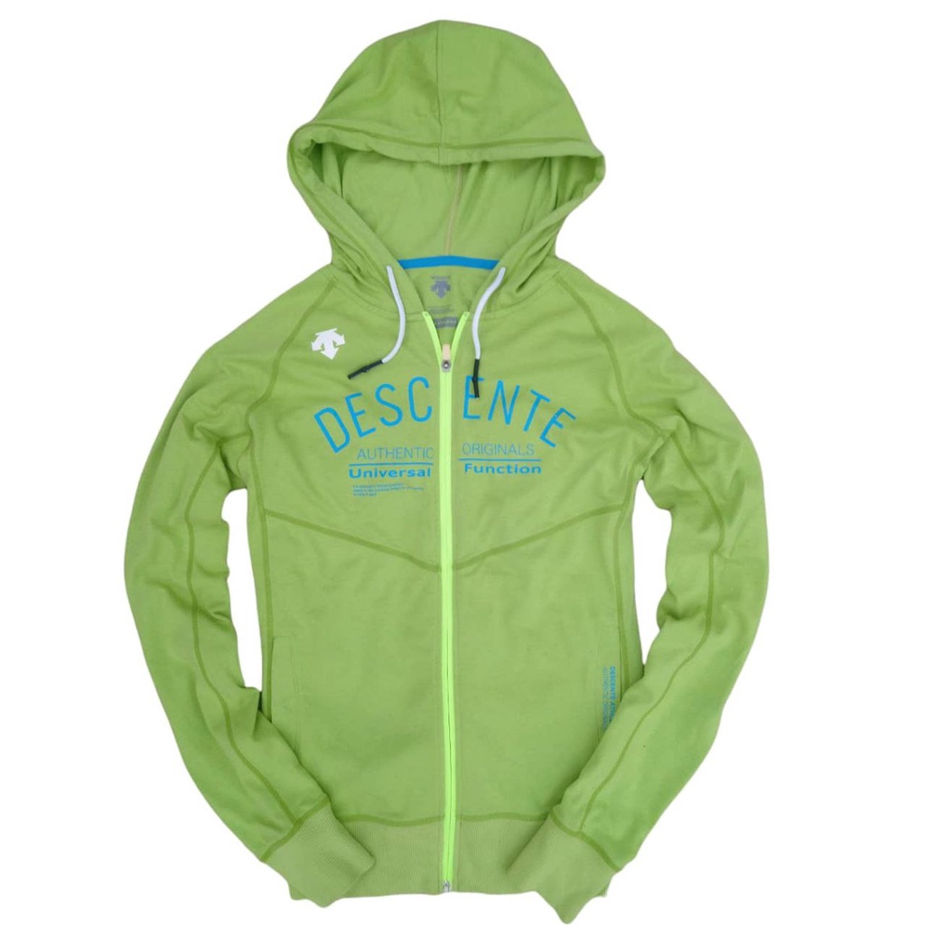 Extern Gear Descente Sweater Hoodie Hijau Second 100% Original