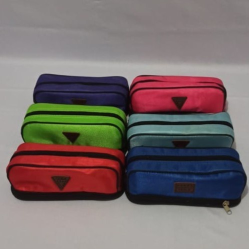

SJS Kotak Pensil Kain/ Dompet/ Make Up/ Penyimpanan/ Kosmetik
