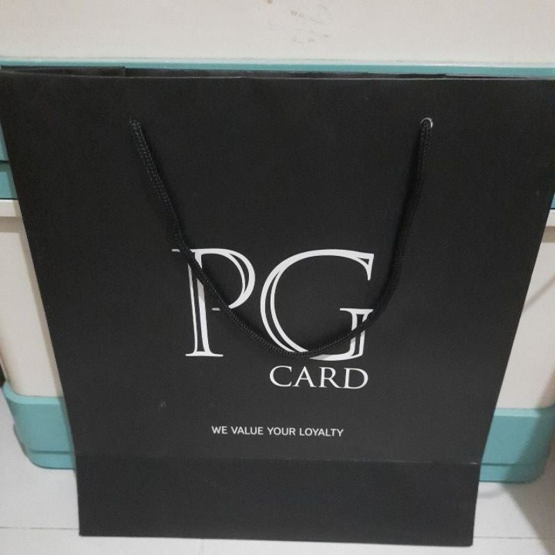 

Paper Bag PG Card P 28 T29.5cm Ori No Second Kantong Belanja