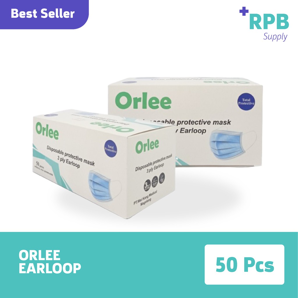 Masker ORLEE EARLOOP Isi 50