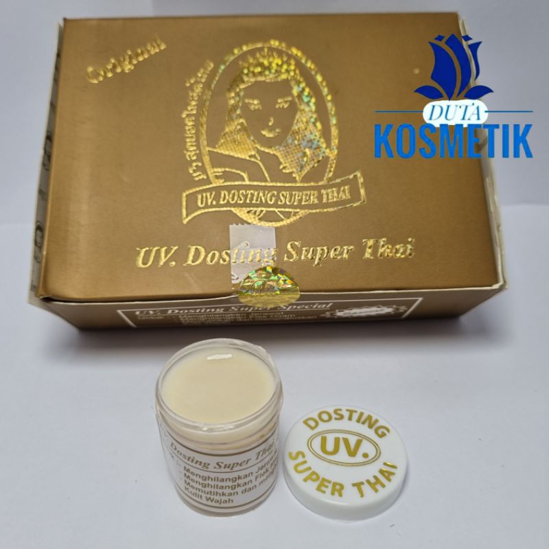 CREAM UV DOSTING THAI SUPER ASLI ORIGINAL [isi 12pcs]