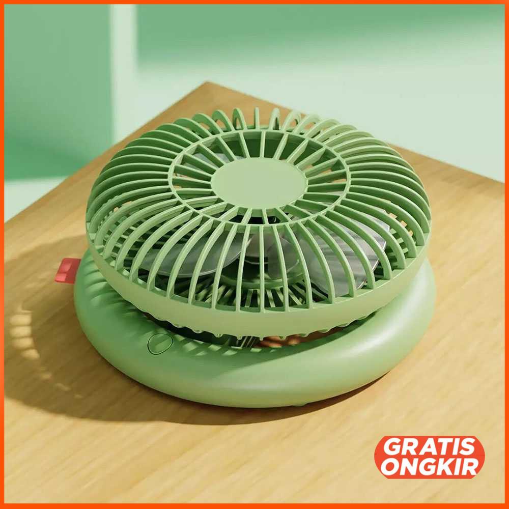 Kipas Angin Lipat Foldable Desktop Fan USB ZSC210611