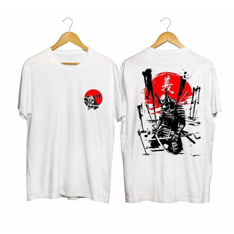 KAOS DISTRO JEPANG KAOS SAMURAI BIG SIZE ALL SIZE M L XL XXL XXXL 4XL 5XL