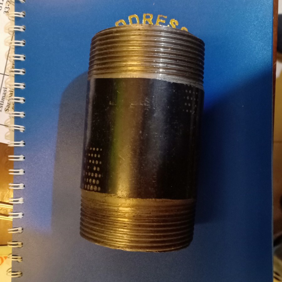 Pipa Nepple Besi 4" x 20 cm