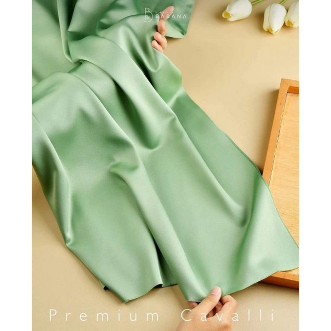 [ TERMURAH ] KAIN ROBERTO CAVALI PREMIUM / KAIN SATIN ROBERTO CAVALI / ROBERTO CAVALI POLOS