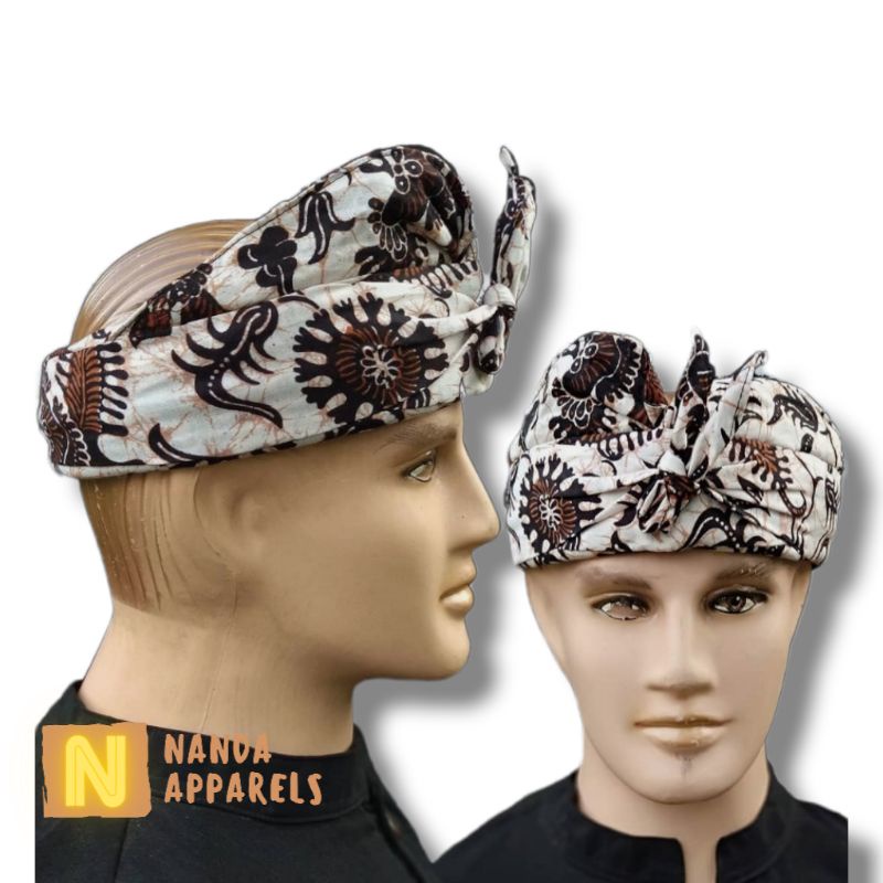 iket praktis - udeng - totopong blangkon BENDO prkatis keren iket bali sunda iket sunda keren blangk