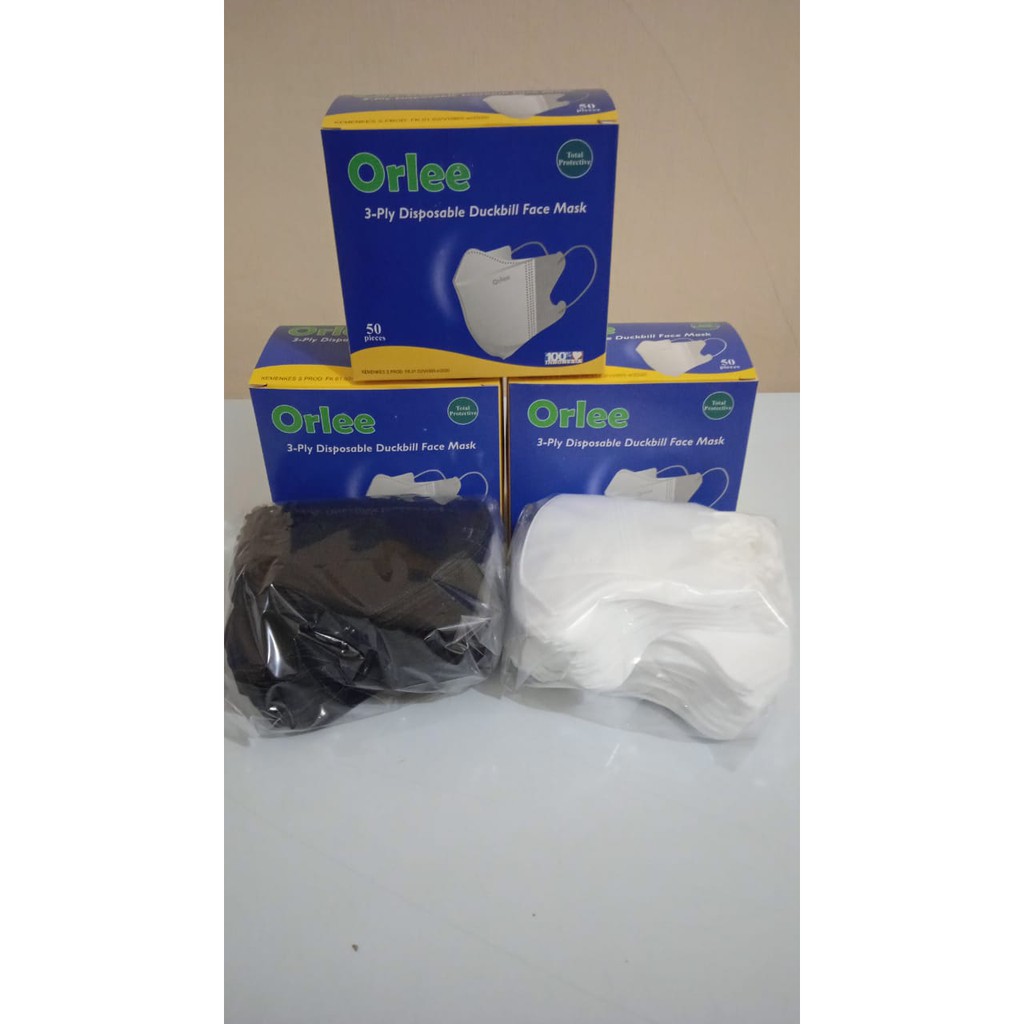 Masker Orlee duckbill isi 50 pcs