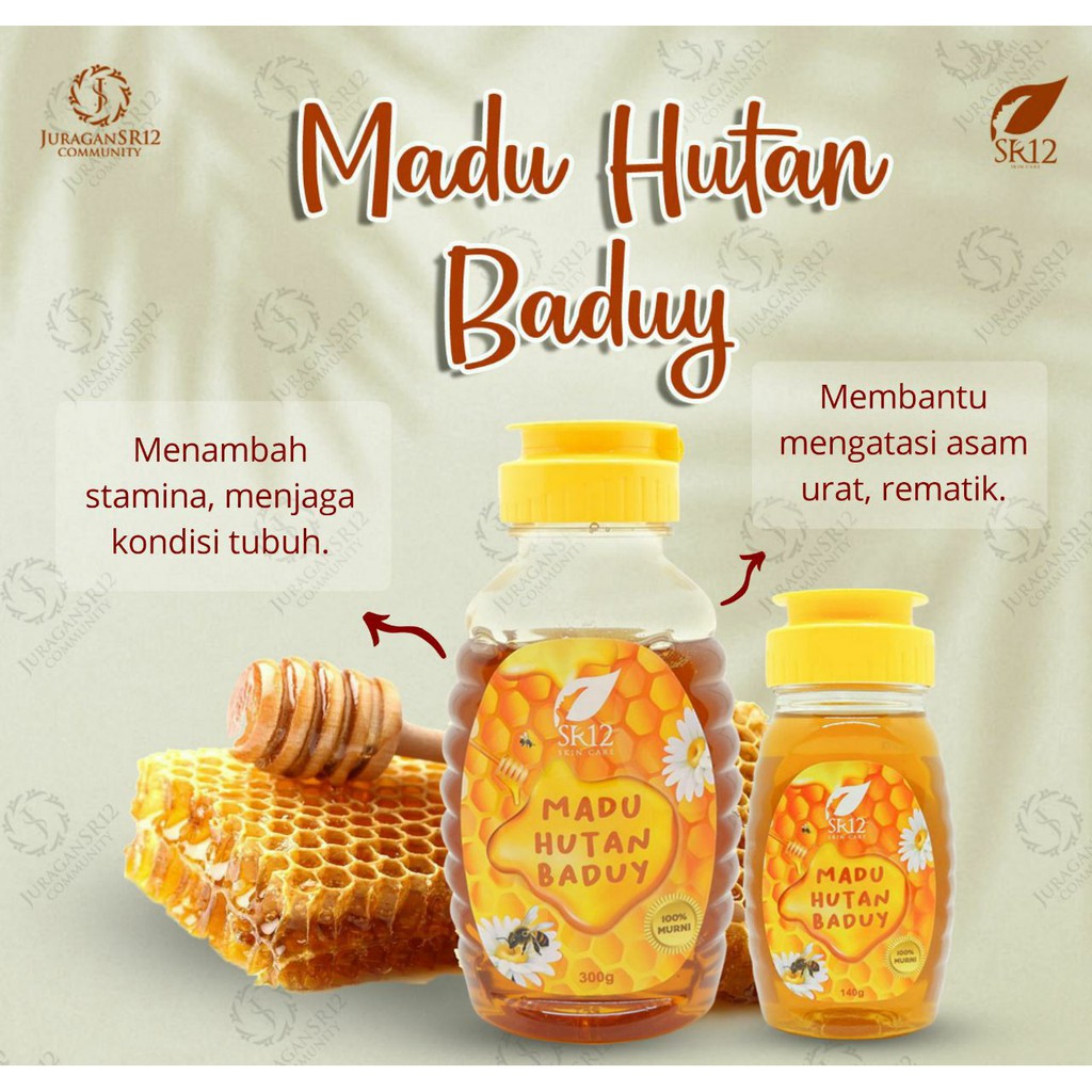 

MADU HUTAN BADUY SR12 140 g / MADU ASLI