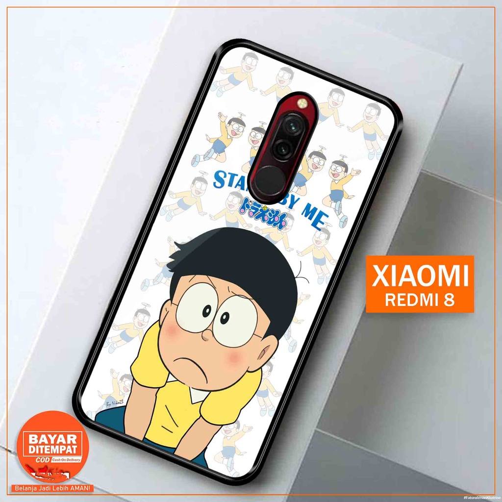 Sukses Case Xiaomi Redmi 8 - Hardcase 2D Glossy Xiaomi Redmi 8 - Silikon Hp Xiaomi  - Silicon Hp Xiaomi - Kessing Hp Xiaomi  - Casing Hp Xiaomi - Sarung Hp Xiaomi - Case Hp [Motif Kartun Emon 4]