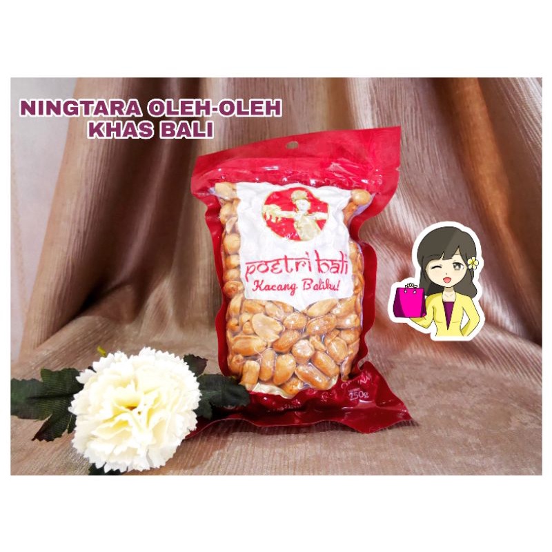 KACANG POETRI BALI - KACANG BALIKU! RASA ASIN (SALTED), MANIS (SWEET), ORIGINAL