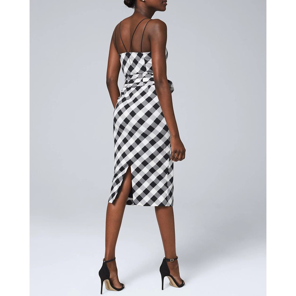 WHBM gingham party dress ori