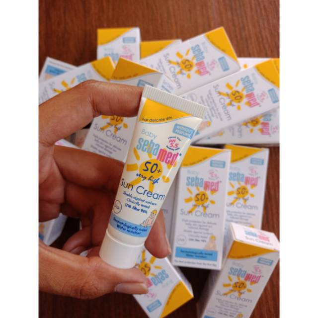 sebamed baby sun lotion spf 50