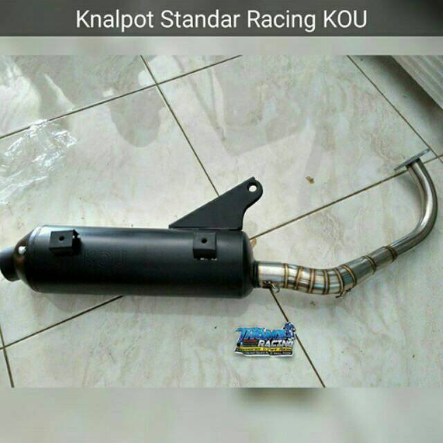 Knalpot standar racing matic KOU beat
