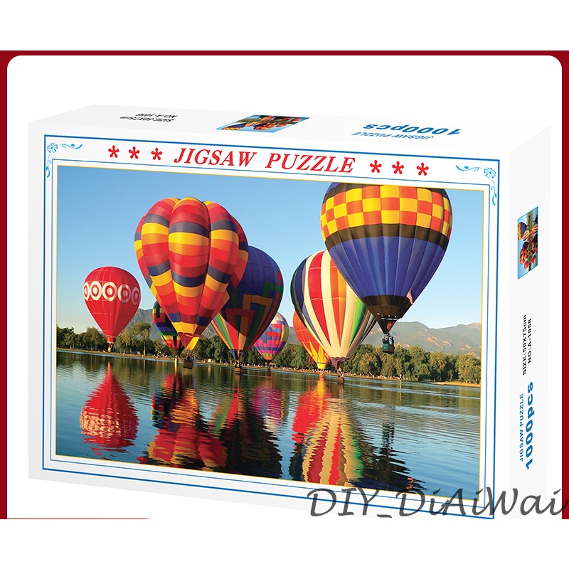 Puzzle Jingsaw 1000 pcs Uk.75x50cm - High hot air balloon