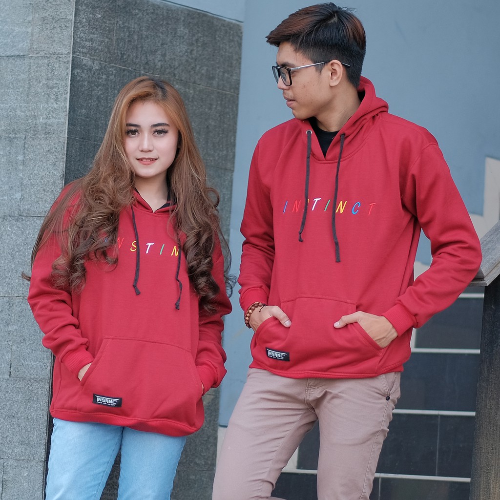 INSTINCT JAKET SWEATER HOODIE  RAINBOW