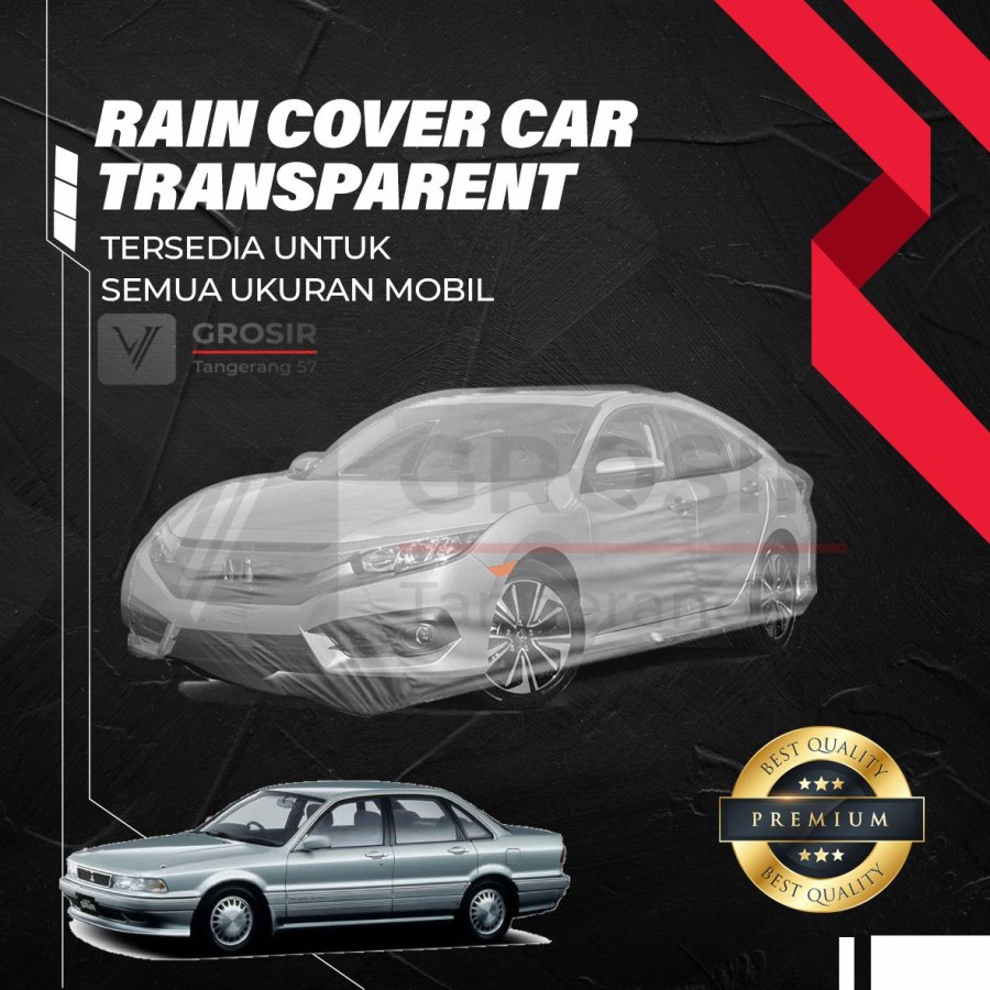 SARUNG TRANSPARAN MITSUBISHI ETERNA / BODY COVER MITSUBISHI ETERNA