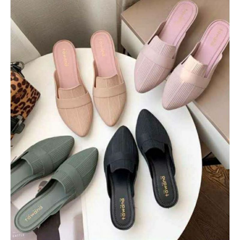 TAWANA FLIP WEDGES READY/ SANDAL KERJA