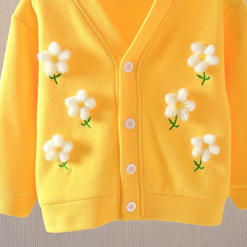 【Happy Baby】0-4 Tahun Jaket Anak Fashion Style Elegant Motif Bungga WT06