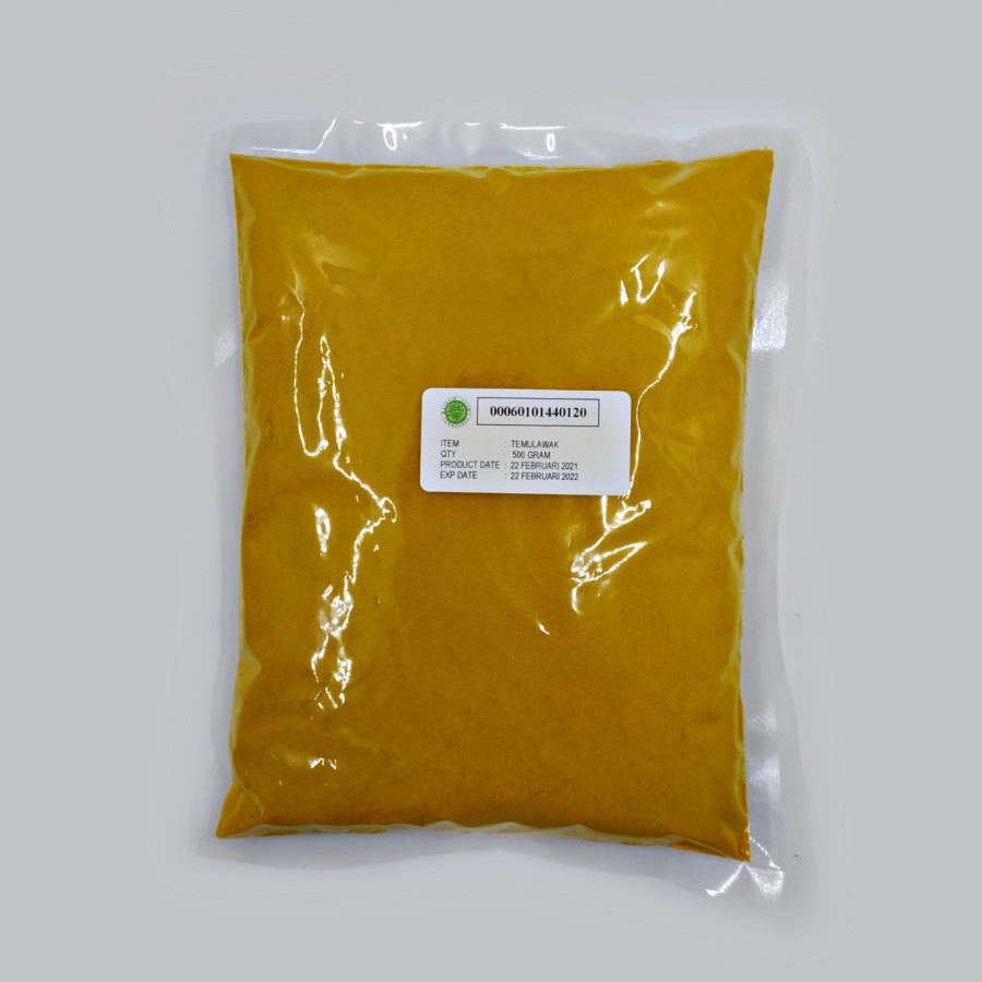 

Temulawak Bubuk 500gr/Curcuma Powder Pure Asli 100%