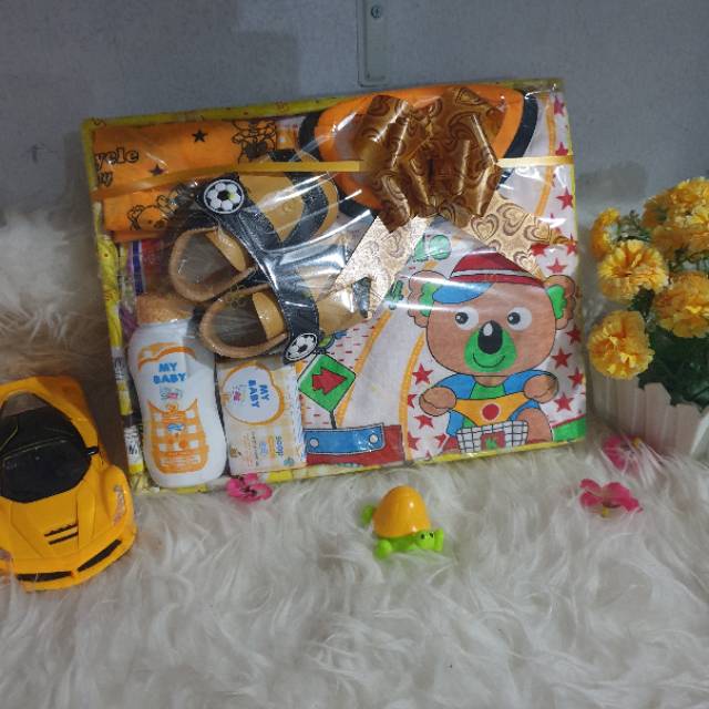 Parsel bayi cowok murah free kartu ucapan-1