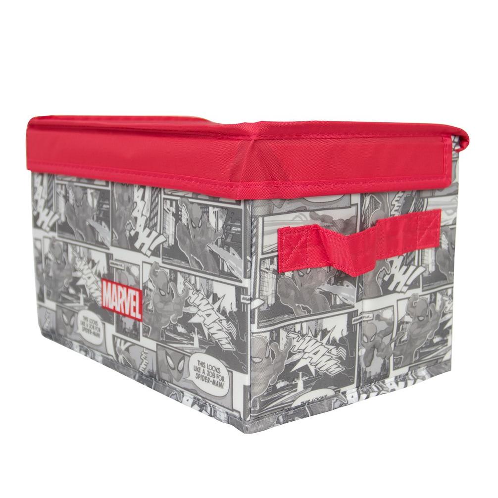 MINISO MARVEL RAK PENYIMPANAN KAIN SERBAGUNA DENGAN TUTUP STORAGE BOX ORGANIZER TERLARISS...,,,,,