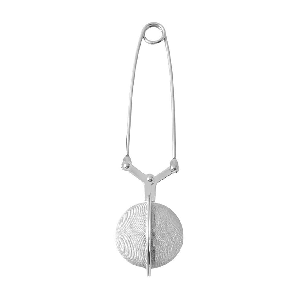 Alat Saringan Strainer Infuser Daun Teh Model Bola Bahan Stainless Steel