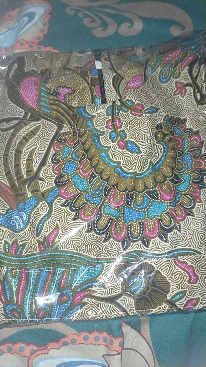 Dress Batik Anak Usia 2th - 12th/fashion Baju Anak