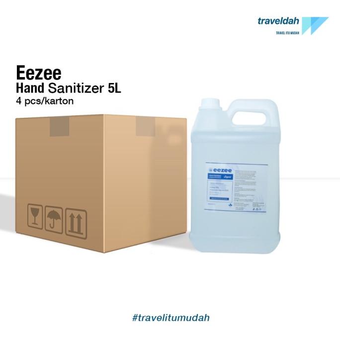 EEZEE HAND SANITIZER 5 LITER (1 KARTON ISI 4PCS) FD56465SE