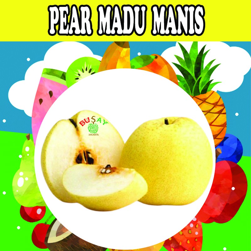 

Pir Madu Premium Buah Segar Buah Pir Buah Pear 1kg