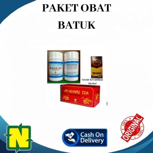

[COD]Paket Sembuh Batuk (HERBATHUS-HWT-SUNPRO)Herbal NASA