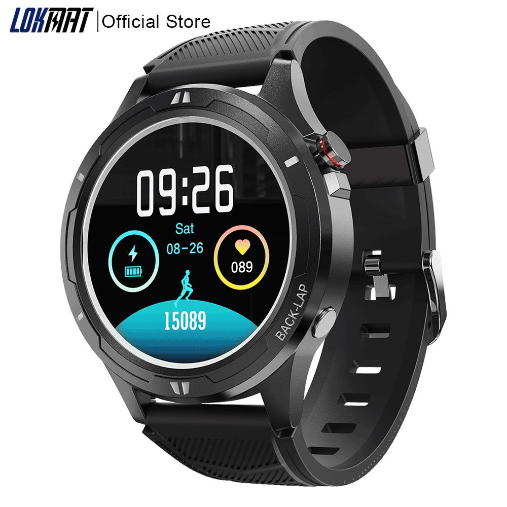 LOKMAT Comet 3 Bluetooth Calls Smart Watch Fitness Tracker Heart Rate Monitor Smartwarch Local Music