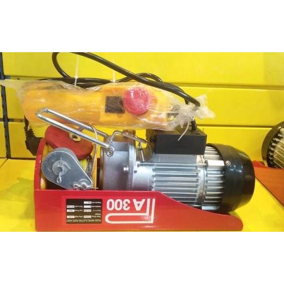 Promo Besar Mini Electric Hoist Wire 300Kg Hoist Katrol Pa 300