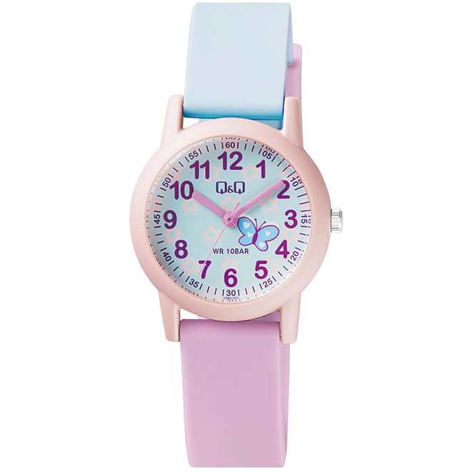 QQ QNQ Q&amp;Q ORIGINAL RUBBER BAND CHEERFULL STYLE New VS49 Series Ready Jam Tangan Anak Anti Air