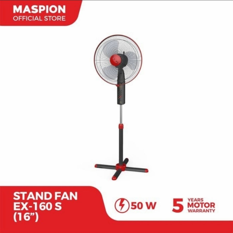 MASPION Kipas Angin Stand Fan 16&quot; EX 160 S - Garansi Resmi 1 Tahun