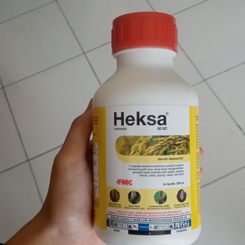 Fungisida Heksa 500 ml bahan aktif heksakonazol
