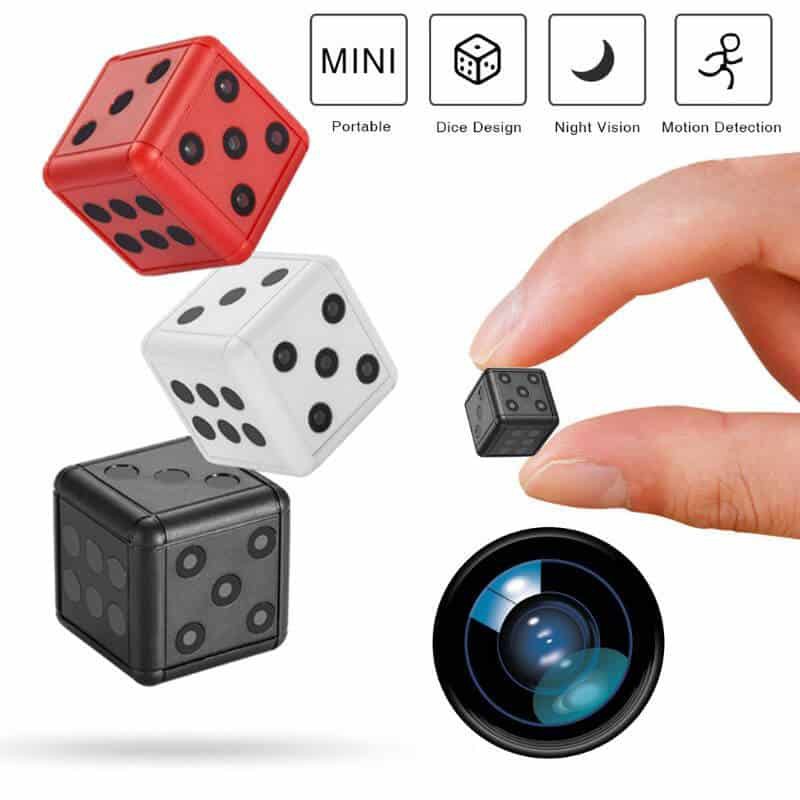 KAMERA KECIL TERSEMBUNYI CAMERA CCTV MINI HD PENGINTAI SPY CAM HIDDEN CAMERA MODEL DADU KUNCI JS57