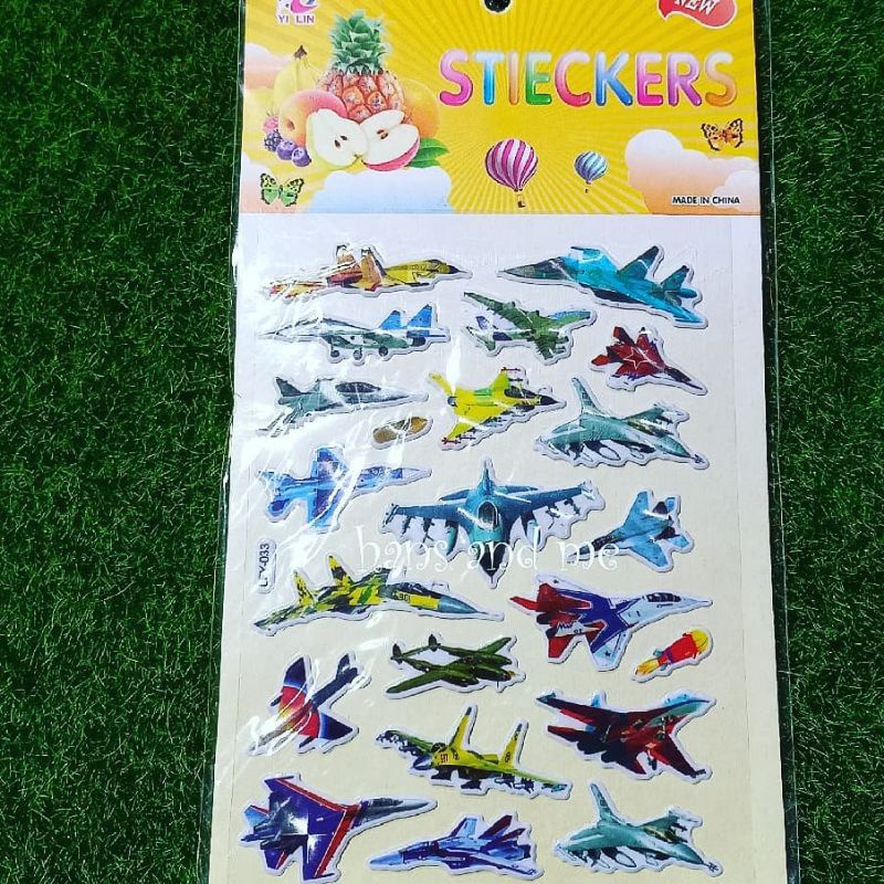 

Sticker Timbul Stiker Anak - Pesawat Jet