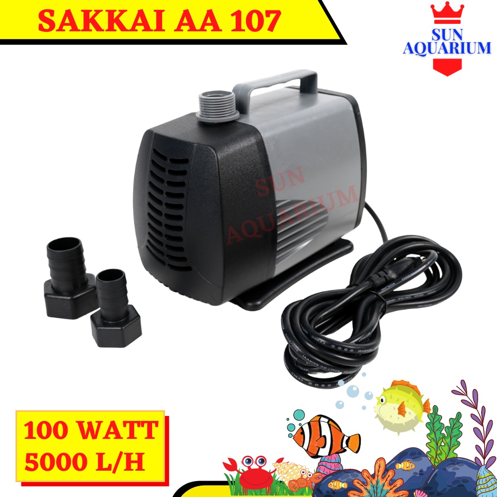 Pompa Celup Kolam Ikan Sakai Pro AA 107 Pompa Air 5000 L/H